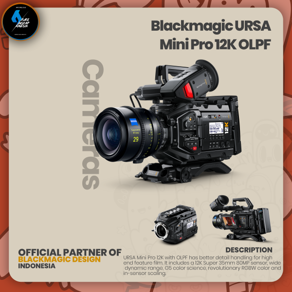 Blackmagic URSA Mini Pro 12K OLPF
